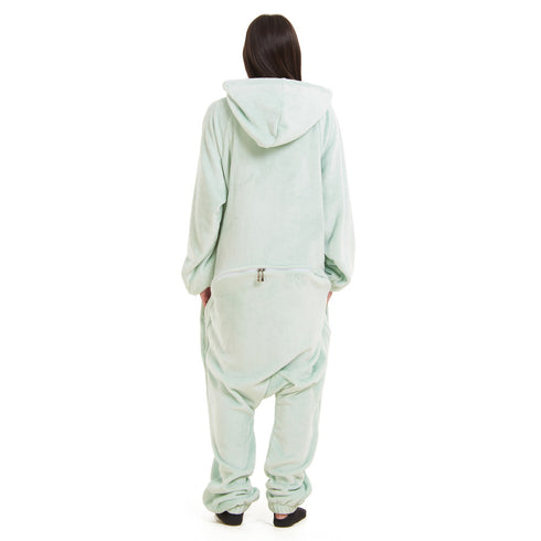 Snuggs Blanket Onesie Pistachio